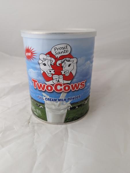 Two Cows Instant Vollmilchpulver Dose 400 g Nettogewicht